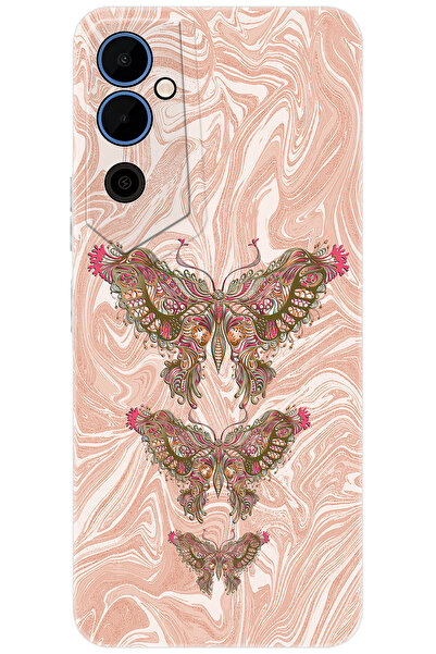 TECNO Pova Neo 2 (LG6N) Uyumlu Kılıf Desen Baskılı Silikon Kelebek Resim Stk:552 Cp-kxdssty