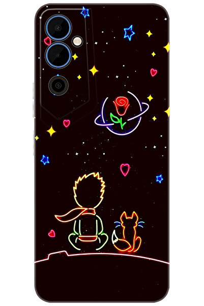 TECNO Pova Neo 2 (LG6N) Uyumlu Kılıf Desen Baskılı Silikon Küçük Prens Stk:64...