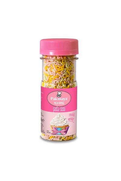 Pakmaya 50g Lemon, Raspberry and Mint Flavored Kokoln Vermisel