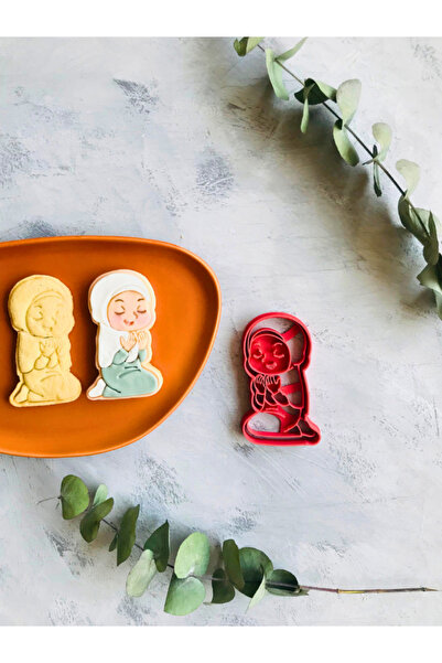 CESTOPİENO مجموعة صلاة للفتيات مكونة من قطعتين - نمط وإطار لتشكيل العجين / أل...