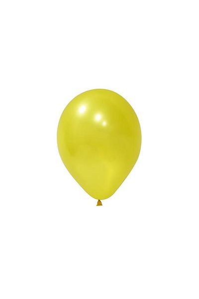 BALON HOME 25 Pieces 12" Metallic Balloons - with Various Color Options