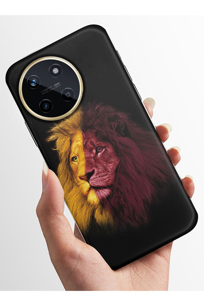 realme 11 Kılıf Kamera Korumalı Baskılı Silikon Uyumlu Kapak - gs5