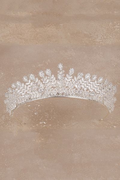 Hayalperest boncuk Zircon Stone Bridal Wedding and Henna Crown for Elegance and Elegance