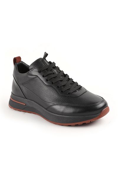 Libero L4876 - Pantofi casual pentru bărbați din piele neagră