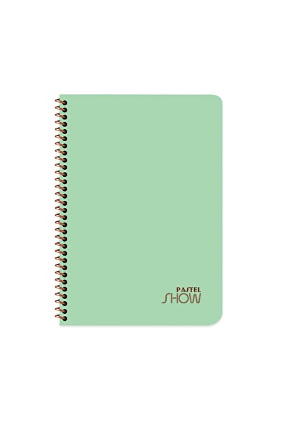 KESKİN COLOR Keskin Color Pastel Show Spiralli Yeşil Plastik Kapak 60 Yaprak ...