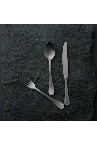 Hisar Contour Antique - 84 Piece Steel 12-Person Knife Set