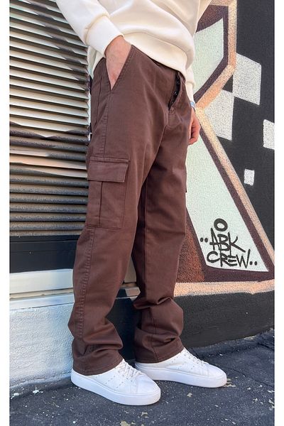 h&ç giyim Ανδρικό παντελόνι Cargo Pocket Gabardine Baggy
