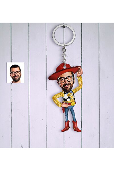 Bk Gift Kişiye Özel Bay Toy Story Karikatür Anahtarlık