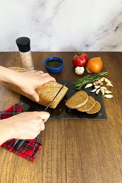 Decorita Glass Cutting Board - Glass Cutting Table| Smoked Glass| 17cm x 29cm