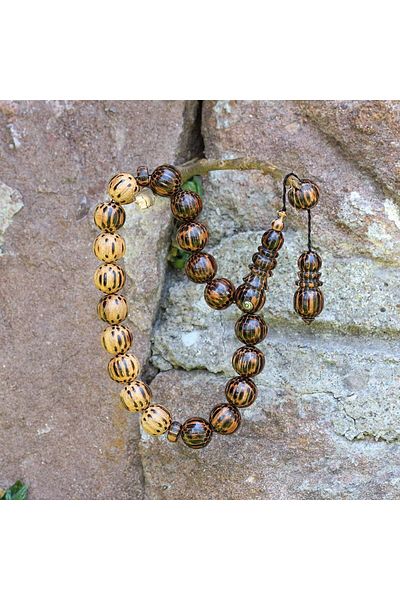 TESBİHCİBABA Efe Rosary from Tropical Wild Palm Tree