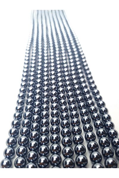 Yüksel Boncuk 6 mm Terahertz Stone Natural Stone String
