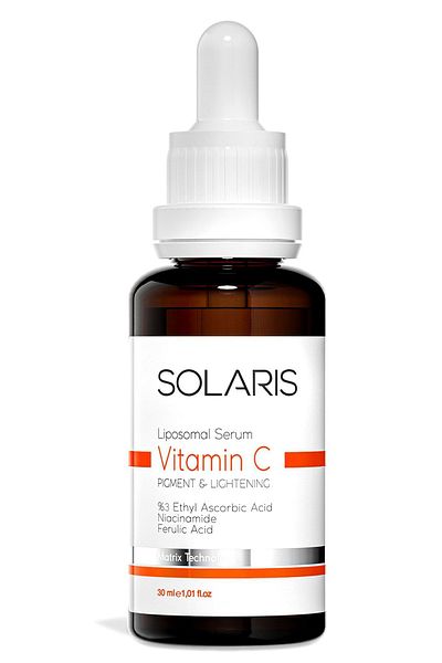 SOLARIS Vitamin C Serum for All Skin Anti-Blemish 30 ml (3% ETHYL ASCORBIC ACID AND NIACINAMIDE)