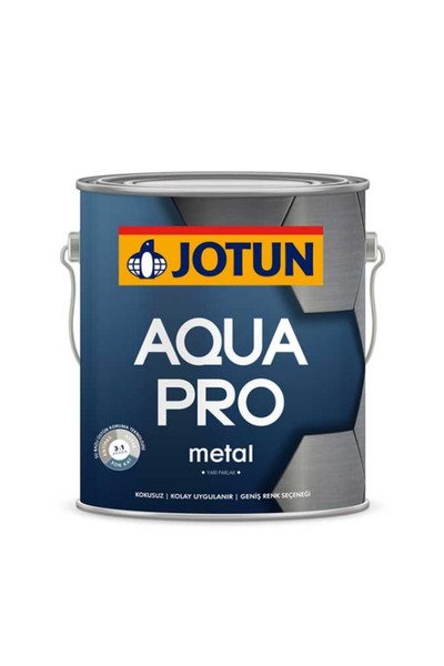 Jotun Aqua Pro RAL 9010 Reinweiss Metal Boyası 2,25 LT