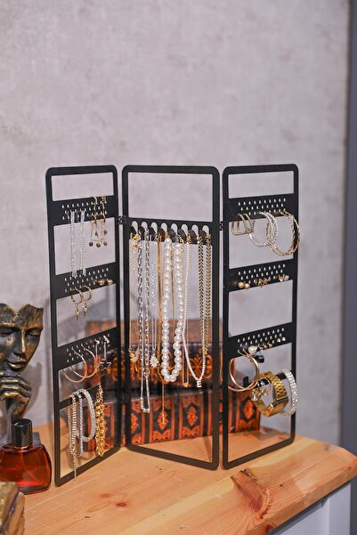 Doreline Jewelry Organizer Jewelry Organizer Box Decorative Jewelry Stand 3 C...