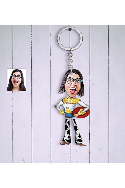 Bk Gift Kişiye Özel  Toy Story Karikatür Anahtarlık