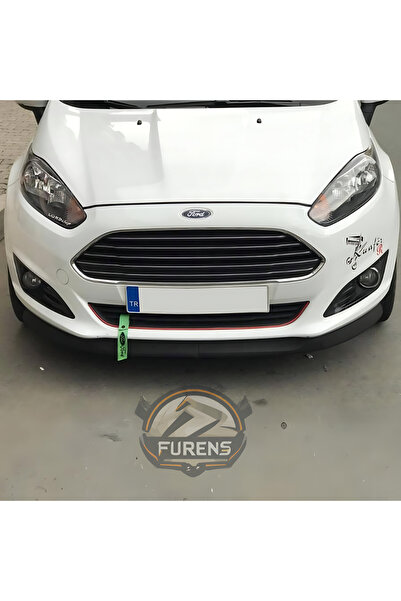 SHOOPLAA Ford Fiesta 2013-2017 Uyumlu H lip Esnek Ön Lip 2 Parça Karlık Ön Ek...