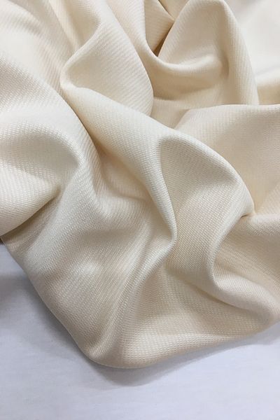 Yiğit Kumaş Draped Tough Fabric Polyester Cream
