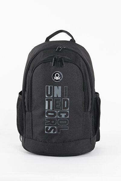 United Colors of Benetton Rucsac cu buzunar lateral din plasă