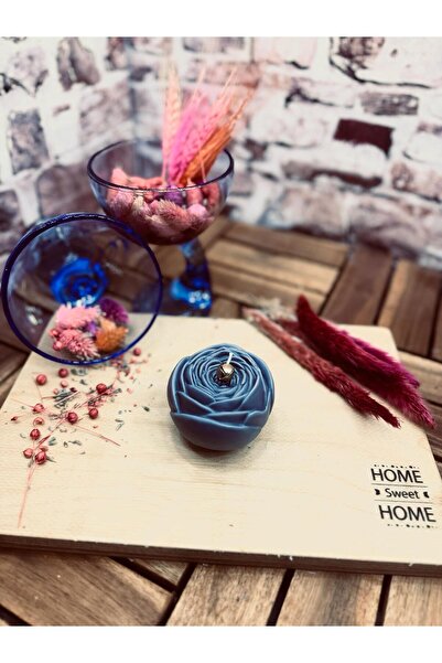 Candle Shop %100 Naturel Soya Wax  Yeni Çiçek Modeli