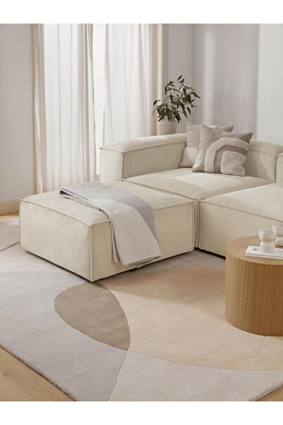 S Home Design Concept Frida Puf Modül Fitilli Kumaş