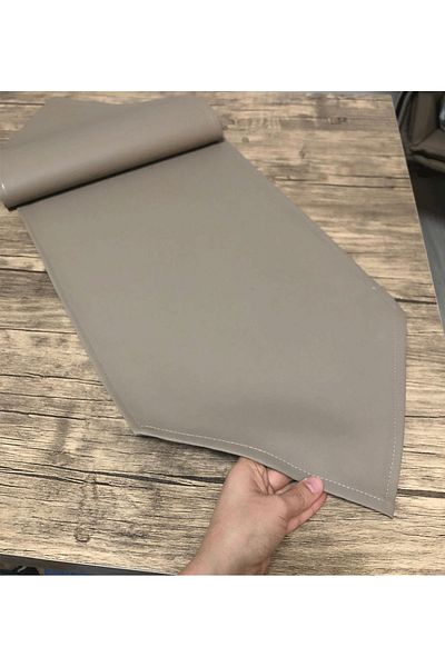turkanlarhome Διακοσμητικό Δερμάτινο Runner 115x33 εκ