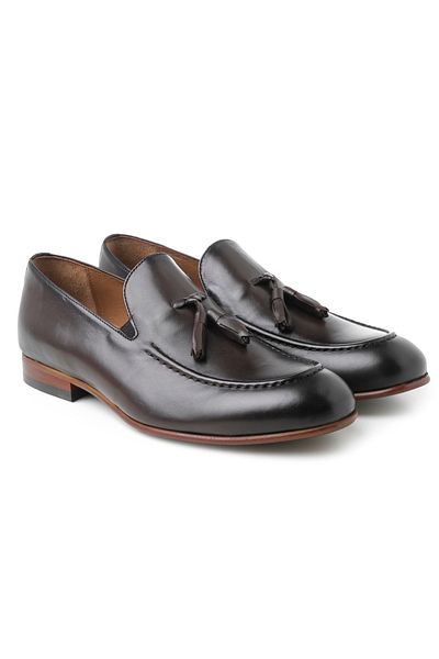 John May Men's Oxford (Classic) KA-J101 John May Soft Microlite Coffee Bambi
