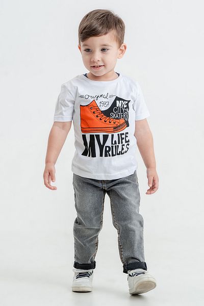 Hola Kids طقم جاكيت وبنطلون وتي شيرت للأولاد 3 قطع Hlk80111