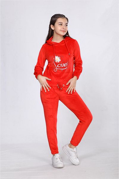 MORNIO Girl's Tracksuit Set Vf24kmr40029-1