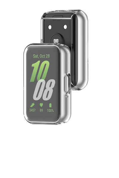 Tagomoon Samsung Galaxy Fit 3 Uyumlu Kasa ve Ekran Koruyucu 360 Tam Koruma Si...