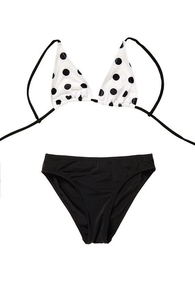 Argento Little Triangle Girl's Bikini
