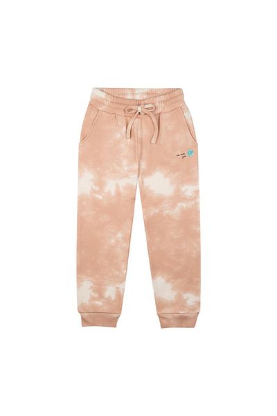 Antebies Beige Tie-Dye Patterned Tracksuit Set