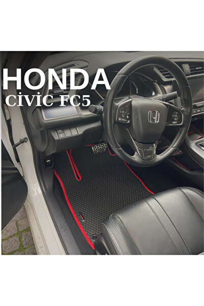 pascar Honda Civic FC5 araca özel yeni nesil  akıllı oto paspas (siyah)