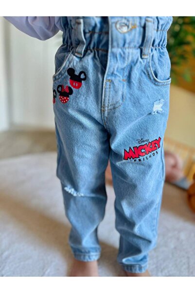 ALYA BUTİK MICKEY MAUSE JEAN KOT ÇOCUK