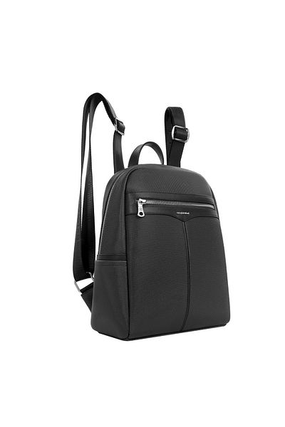 CENGİZ PAKEL Дамска раница Lacoste от плат Cengiz Pakel - 7368L - Черна