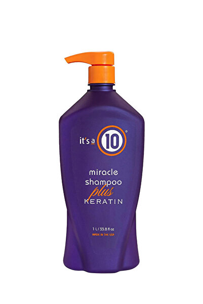 it's a 10 شامبو بلس كيراتين ميراكل - 1 لتر