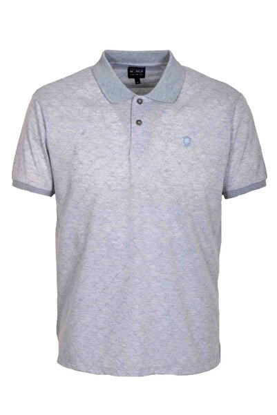 NCS Men's Polo Neck T-Shirt Textured 100% Cotton Slim Fit Ribbed Sleeve T-shirt NCS JEANS 1250