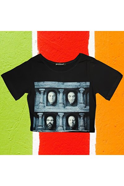 FG KONNİCHİWA Έντυπο γράμμα Γυναικείο Crop κοντομάνικο μπλουζάκι με απαλή υφή...