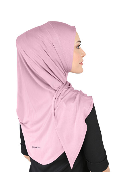 Ecardin Ύφασμα βισκόζης Πρακτικό έτοιμο σάλι τουρμπάνι - St101 Powder