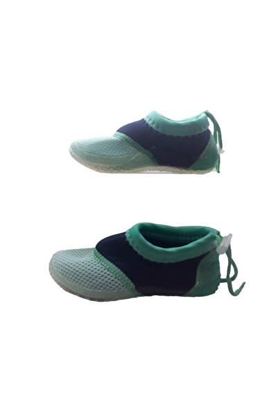 SRB Παπούτσια για κορίτσια Serebian - Νερό πράσινο και μαύρο μοντέλο θάλασσας και παραλίας SRB66-987