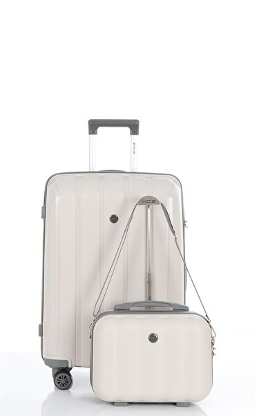 MÇS Polipropilen 2'li Valiz Seti Orta & Makyaj V305