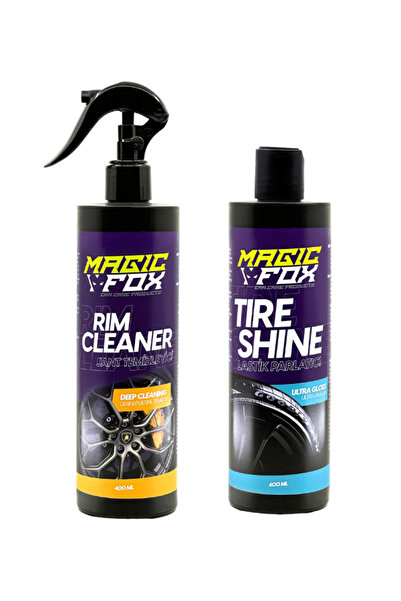 Magicfox Jant Temizleyici ve Lastik Parlatıcı set