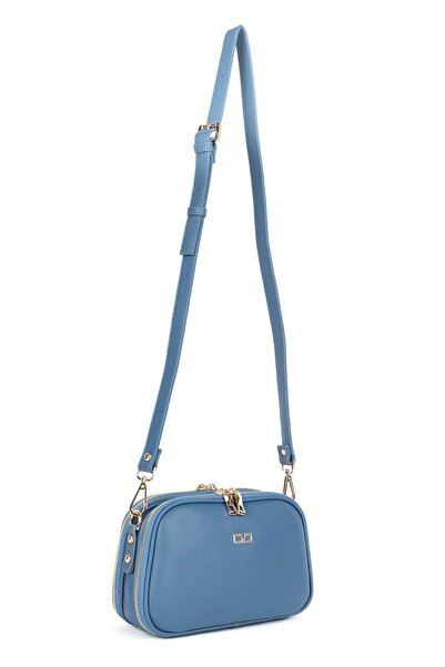 HNB Geantă de umăr pentru femei Vona Bags Mv124 Albastru