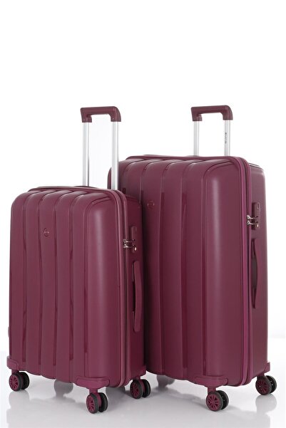 MÇS Mçs Polipropilen 2'li Valiz Seti Büyük & Orta V305