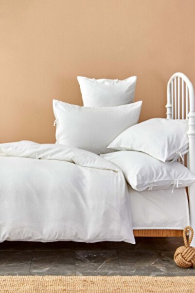 Nautica Home Pruva Beyaz Tek Kişilik Nevresim Seti