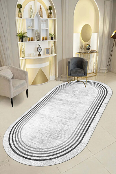 Thalia Home Kaymaz Tabanlı Yıkanabilir Dijital Baskılı Halı Yolluk