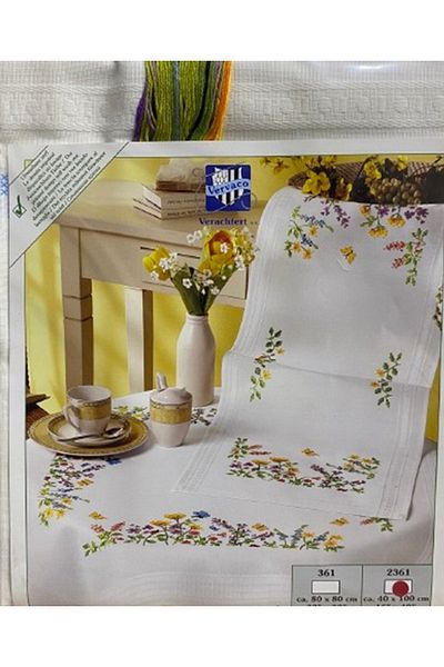 Vervaco Kit 40*100 cm Embroidery Tablecloth - 2361