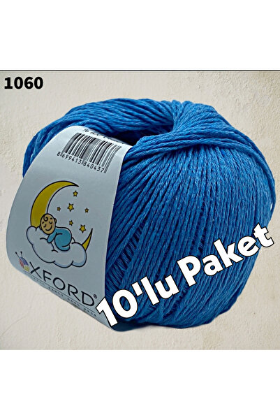 Oxford İplik Eco Cotton Baby - خيط قطني رفيع - كروشيه - خيط ثقب 10 عبوات
