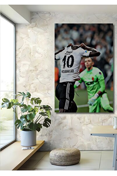 Teona Ahşap Ahşap Vincent Aboubakar  Kare Şeklinde Dekorasyon Tablosu