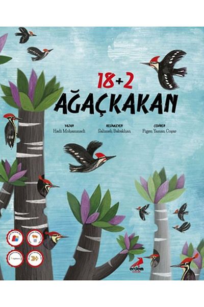 Erdem Yayınları 18+2 Woodpecker Virtue Publications Book