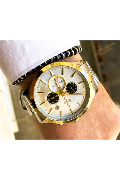 Reward Steel Men's Wrist Watch Bracelet Gift